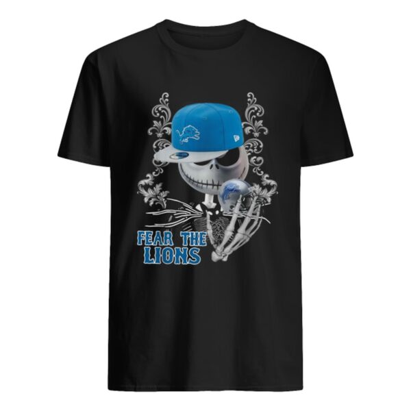 Jack Skellington Fear the Detroit Lions shirt