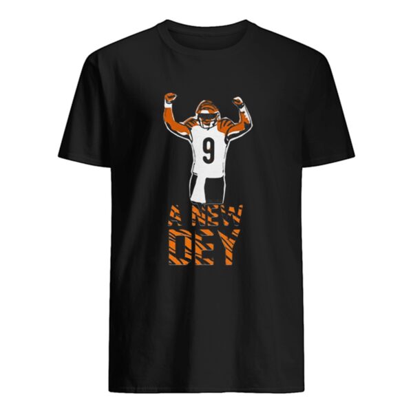 Joe burrow cincinnati bengals a new dey 9 shirt